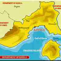 mappa di Kavala