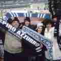 Tifosi azzurri del Club Napoli Bologna